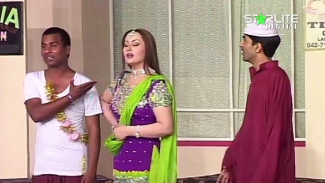 Nargis, Tariq Teddy and Sardar Kamal New Pakistani Stage Drama Full Comedy Funny Clip