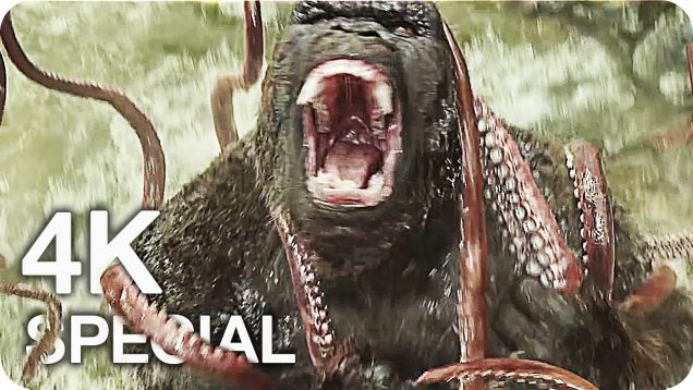 KONG SKULL ISLAND Trailer & Film Clips 4K UHD (2017) King Kong Movie
