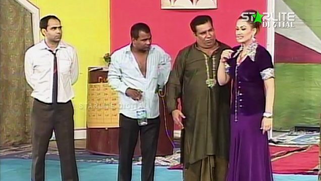 Tere Hussan Ka Jadu Nargis and Nasir Chinyoti New Pakistani Stage Drama Full Comedy Funny Play