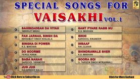 Vaisakhi Songs | New Punjabi Songs | Audio Jukebox | Compilation | Vol -1