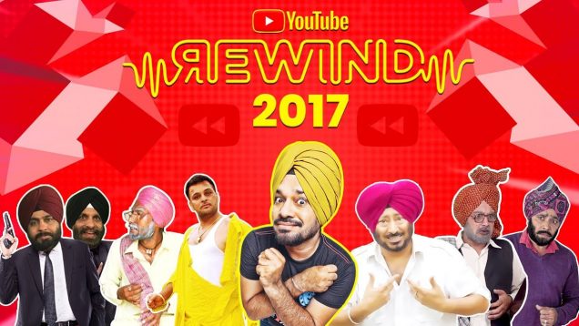 YouTube Rewind 2017 – Popular Comedy Scenes 2017 | Gurpreet Ghughi | #YoutubeRewind2017
