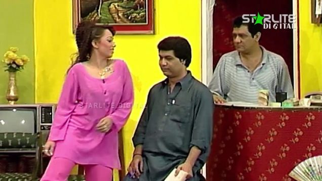 Zara Jhoom Jhoom Iftikhar Thakur and Zafri Khan New Pakistani Stage Drama Full Comedy Funny Play