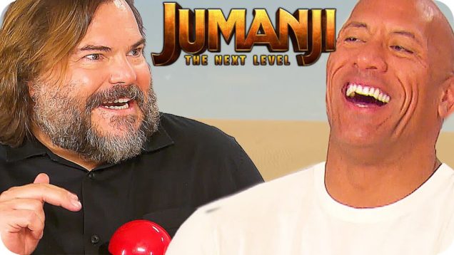 HILARIOUS Videogame Quiz with Dwayne Johnson and the Cast of Jumanji 2