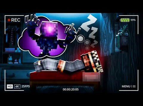 Do NOT Fall Asleep… *SCARY* (Minecraft Wither Hill) [5]
