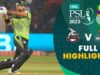 Full Highlights | Lahore Qalandars vs Karachi Kings | Match 30 | HBL PSL 8 | MI2T