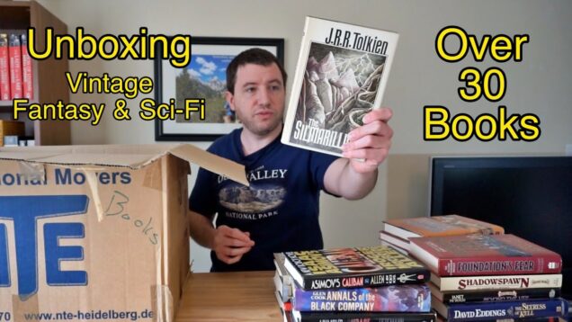 Unboxing – Vintage Fantasy and Science Fiction Books