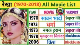 Rekha (1970-2018) All Movie List | Rekha Movies | Rekha All Movie Name List #rekha #movie