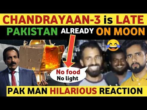 PAKISTANI MAN FUNNY REACTION ON CHANDRAYAAN-3 & ISRO SUCCESS | PAK MAN HILARIOUS REACTION VIRAL