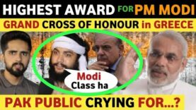 PM MODI RECEIVE HIGHEST CIVIL AWARD IN GREECE | PAKISTANI PUBLIC VIRAL REACTION ON INDIA REAL TV