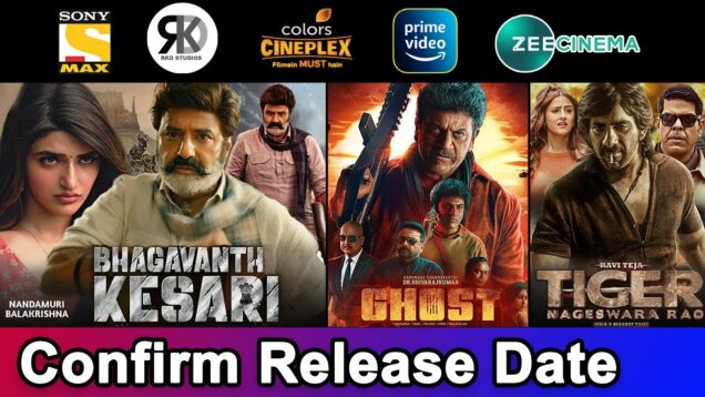 4 Upcoming New South Hindi Dubbed Movies | Confirm Release Date | Ghost, Leo | October 2023 #2