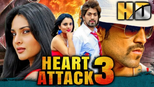 हार्ट अटैक ३ (HD) – यश की सुपरहित रोमांटिक कॉमेडी फिल्म | राम्या, शरण | Yash Superhit Movie
