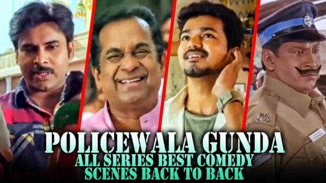 Policewala Gunda All Series Best Comedy Scenes Back To Back | Pawan Kalyan, Vijay, Vikram, Arjun