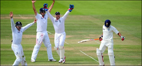 انگلینڈ : دو ھزارویں ٹیسٹ میں انگلیند کی فتح، ٹندولکر ناکام