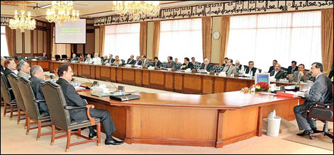 اسلام آباد: وزیراعظم کی زیر صدارت وفاقی کابینہ کا اجلاس جاری ہے