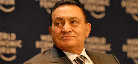 قاہرہ : حسنی مبارک اور بیٹوں پر فرد جرم عائد
