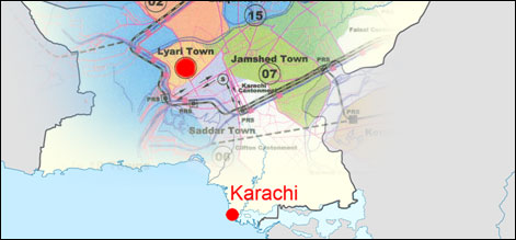 کراچی : بغدادی موسیٰ لین میں چار منزلہ عمارت گر گئی