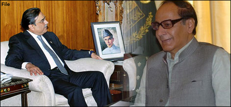 اسلام آباد : چوہدری شجاعت کی صدر زرداری سے ملاقات