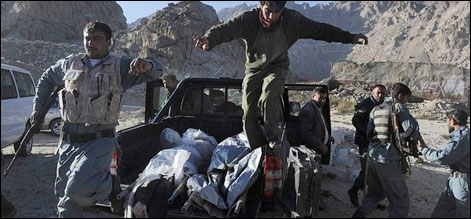 کابل : طالبان حملے میں نو پولیس اہلکار ہلاک
