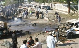 کراچی : ایس ایس پی کے گھر کے باہر دھماکہ، آٹھ جاں بحق