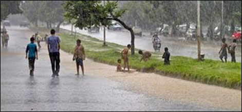 ملک کے اکثر علاقوں میں مزید بارشوں کا امکان
