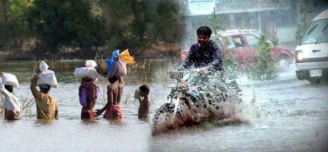 کراچی سمیت سندھ میں بارشوں نے تباہی مچا دی