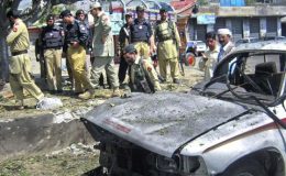 لوئردیر: گاڑی میں بم دھماکا، 4 افراد جاں بحق