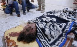 لیبیا کے سابق رہنما کرنل قذافی کی تدفین کی ویڈیو جاری
