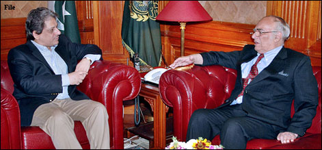 گورنر خیبر پختوانخواہ کی گورنر سندھ سے ملاقات