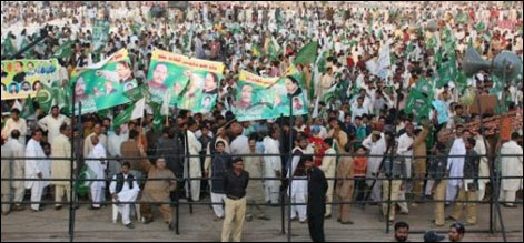 گوجرانوالہ میں مسلم لیگ ن کا جلسہ آج ہوگا
