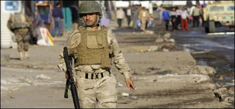 بغداد: کار بم دھماکے میں 10 افراد ہلاک ،25 زخمی