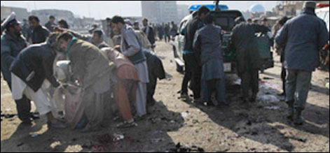 کابل اور مزار شریف میں بم دھماکے، ہلاکتوں کی تعداد52ہو گئی