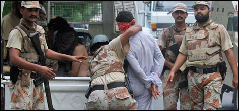 کراچی: رینجرز اہلکار سمیت تین افراد ہلاک