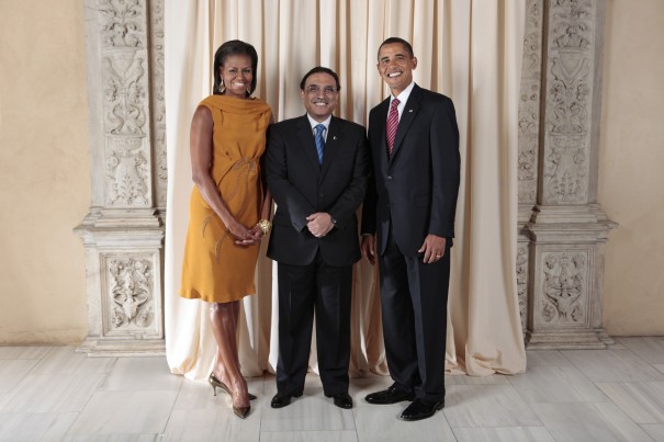 Asif Ali Zardai and President Barack Obama