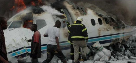 جمہوریہ کانگو میں طیارہ گرکرتباہ،صدارتی مشیر ہلاک،2زخمی