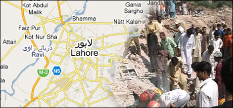 لاہور: فیکٹری میں سلنڈر کا دھماکا، عمارت منہدم