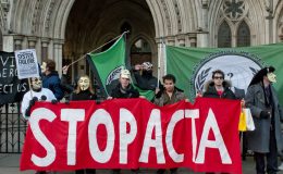 اینٹی پائریسی قانون پر یورپ میں احتجاج