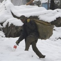 afghanistan snowfall