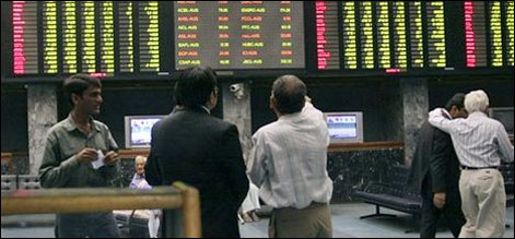 کراچی اسٹاک مارکیٹ میں مندی،انڈیکس میں219 پوائینٹس کی کمی