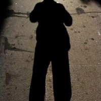 man shadow