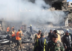 Bomb blast Damascus
