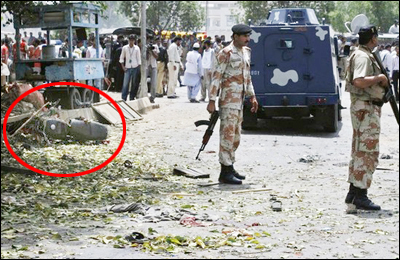 کراچی: خودکش دھماکا، 5 افراد جاں بحق، 13 زخمی