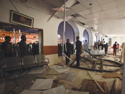 لاہور ریلوئے اسٹیشن پر بم دھماکہ،3 جاں بحق40 زخمی
