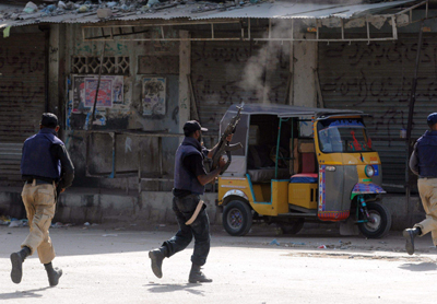 کراچی: لیاری آپریشن چوتھے روز بھی جاری