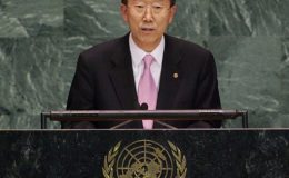 اقوامِ متحدہ کے سیکرٹری جنرل بان کی مون کا برما کا دورہ