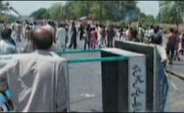 فیصل آباد : مبینہ مقابلے میں نوجوان کی ہلاکت، لواحقین کا احتجاج