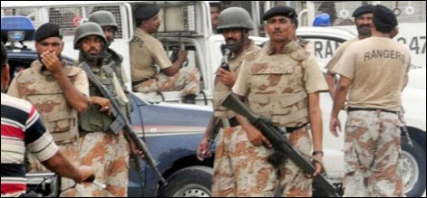 کراچی: رینجرز کا ٹارگیٹڈ آپریشن، بارہ افراد گرفتار