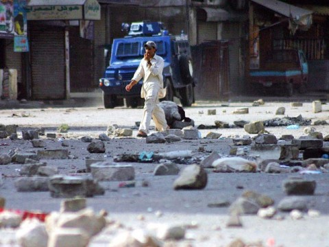 کراچی: لی مارکیٹ میں مشتعل افراد کی ہنگامہ آرائی