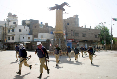 کراچی: لیاری میں راکٹ حملے، دو بچے زخمی