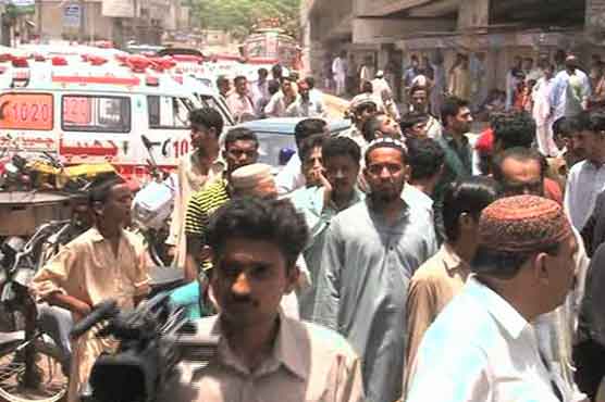 کراچی: دستی بم حملے میں نوجوان کی ہلاکت کے بعد ہنگامہ آرائی