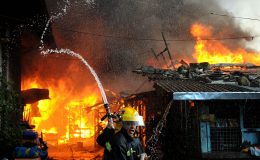 منیلا کے مضافات میں آتشزدگی، 2 افراد ہلاک، متعدد بے گھر